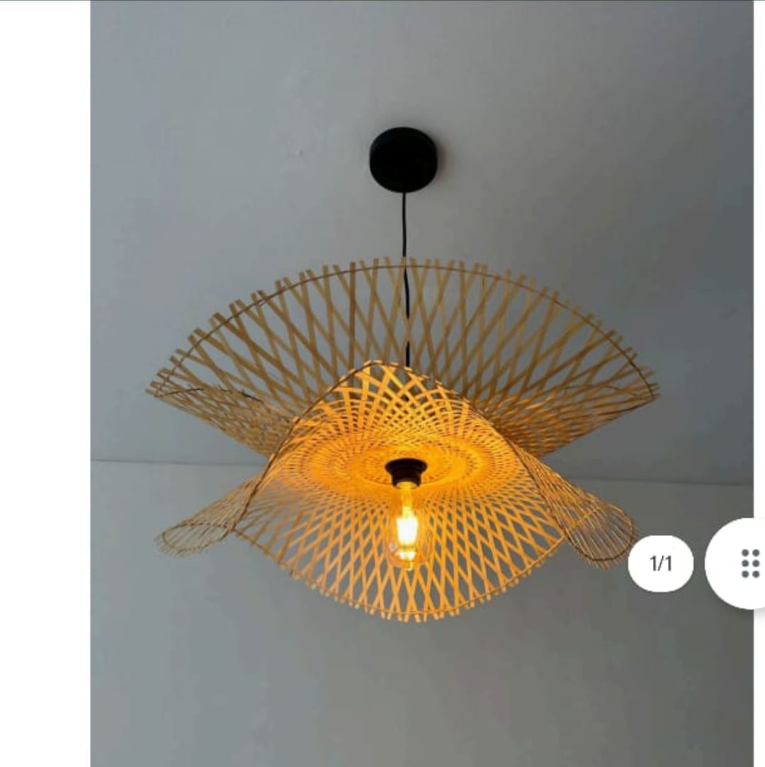 Bali Cane Pendant · ONX-1002
