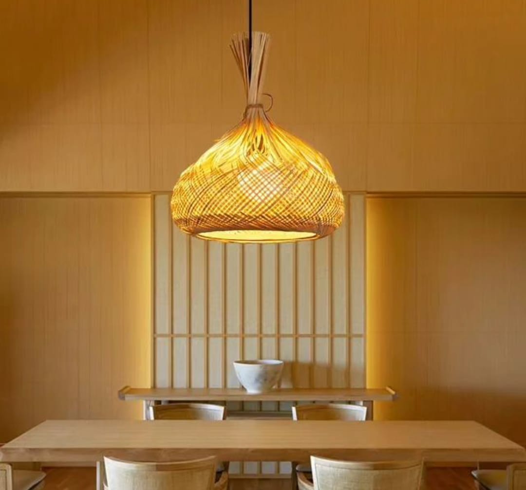Serayu Cane Pendant · ONX-1009